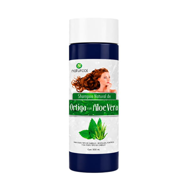 SHAMPOO DE ORTIGA CON ALOE VERA 500mL
