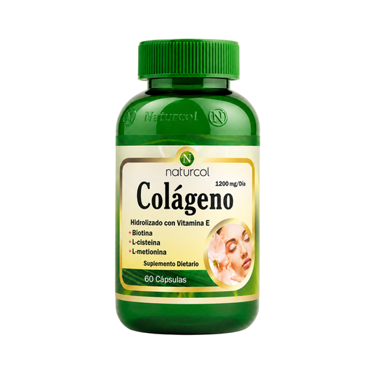 COLAGENO HIDROLIZADO + VITAMINA E, BIOTINA X 60 CÁPSULAS