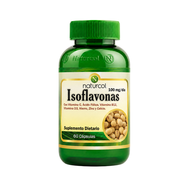 ISOFLAVONAS DE SOYA X 60 CAP + VIT. Y ACIDO FOLICO