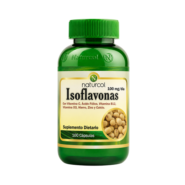 ISOFLAVONAS DE SOYA X 100 CAP + VITA. Y ACIDO FOLICO