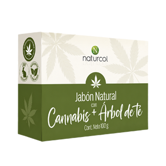 JABON DE CANNABIS + ARBOL DE TÉ