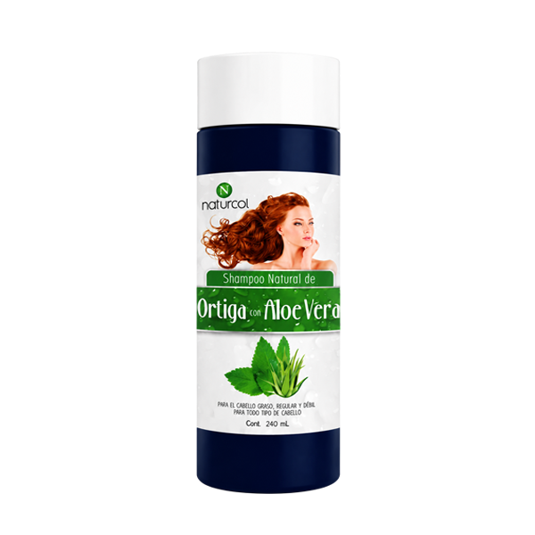 SHAMPOO DE ORTIGA CON ALOE VERA 240 ML
