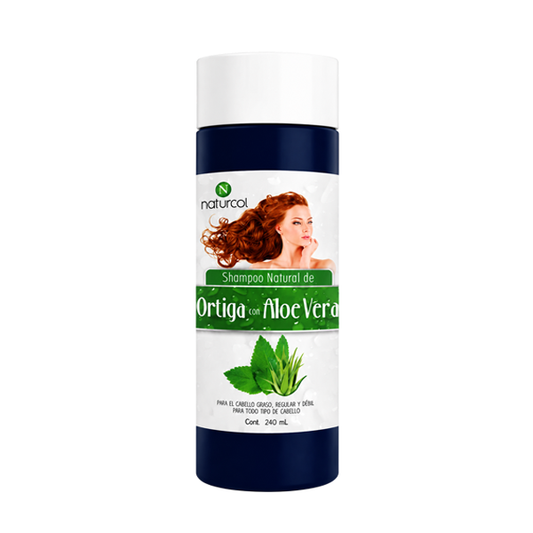 SHAMPOO DE ORTIGA CON ALOE VERA 240 ML