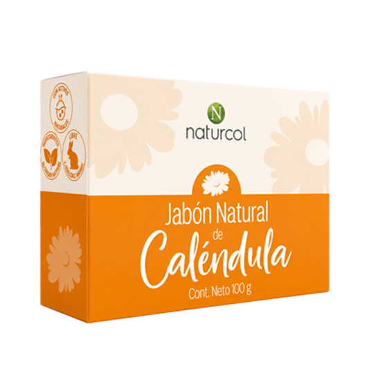 JABÓN NATURAL DE CALÉNDULA