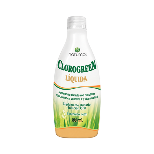 CLOROGREEN CON VITAMINA C Y B12 X 500 mL